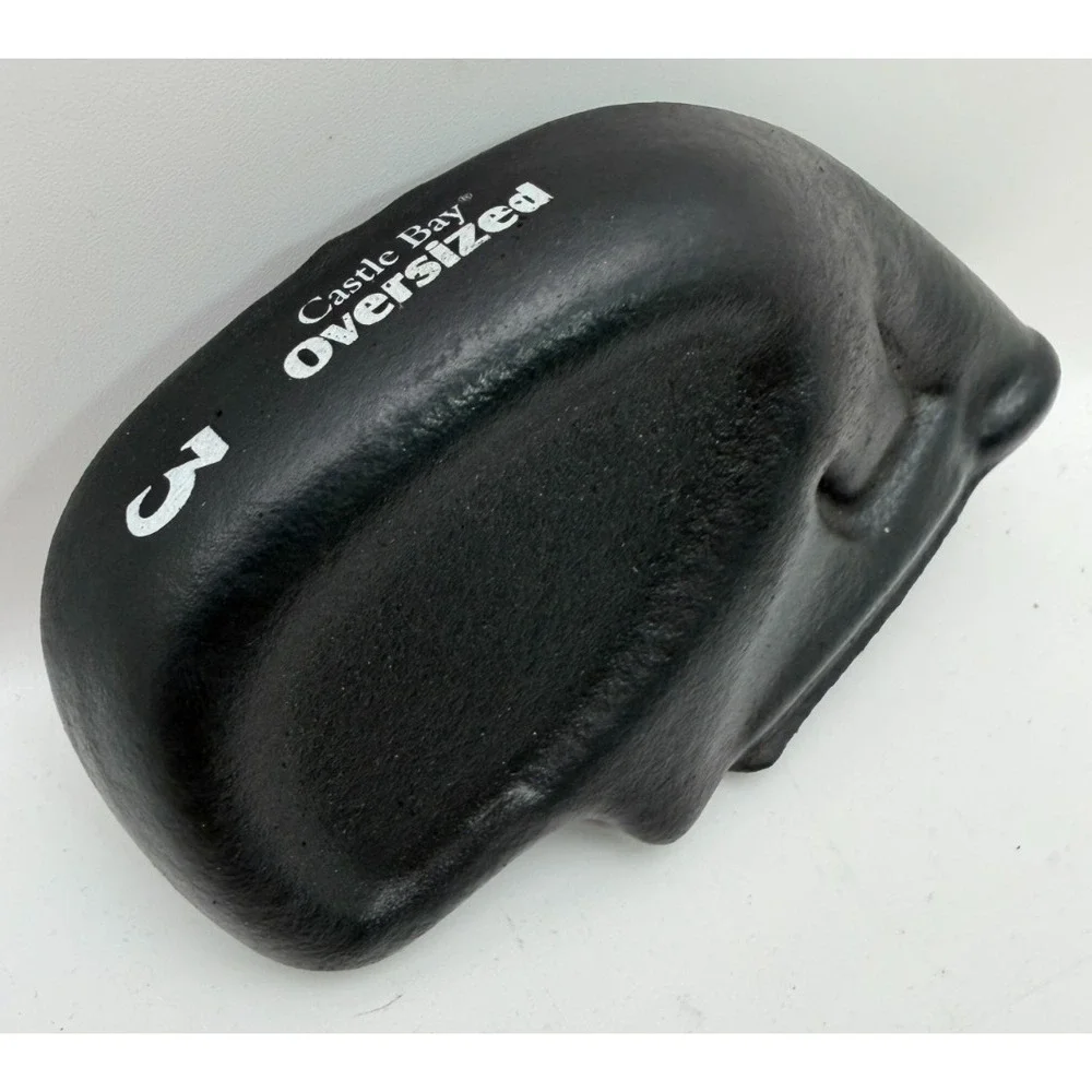 BETTER STRAP UP THAT DOGGG - 3 Iron Golf Club Headcover Black Soft Molded Rubber
